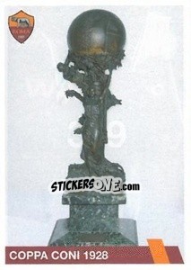 Figurina Copa Coni 1928 - AS Roma 2014-2015 n. 319 - Erredi Galata Edizioni