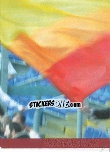 Sticker Arcobaleno Giallorosso (puzzle 5) - AS Roma 2014-2015 - Erredi Galata Edizioni