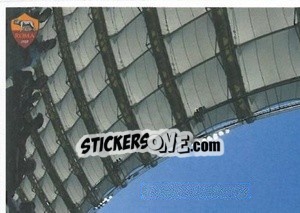Sticker La Bandiera (puzzle 1) - AS Roma 2014-2015 n. 335 - Erredi Galata Edizioni