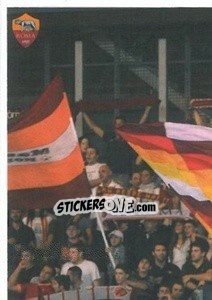 Sticker Caje Forte (puzzle 1) - AS Roma 2014-2015 - Erredi Galata Edizioni