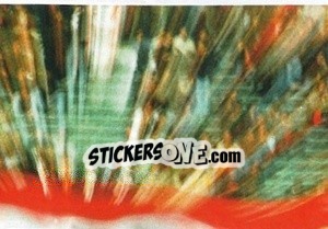Sticker Esplosione Gialla e Rossa (puzzle 2) - AS Roma 2014-2015 n. 348 - Erredi Galata Edizioni