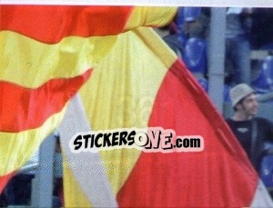 Sticker Nel Cuore della Sud (puzzle 3) - AS Roma 2014-2015 n. 361 - Erredi Galata Edizioni