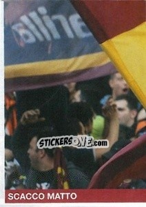 Sticker Scacco Matto (puzzle 4) - AS Roma 2014-2015 - Erredi Galata Edizioni