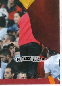 Sticker Scacco Matto (puzzle 6) - AS Roma 2014-2015 n. 376 - Erredi Galata Edizioni