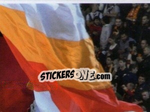 Sticker Curva Sud (puzzle 3) - AS Roma 2014-2015 n. 391 - Erredi Galata Edizioni