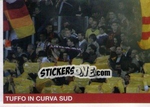 Sticker Curva Sud (puzzle 4) - AS Roma 2014-2015 n. 392 - Erredi Galata Edizioni
