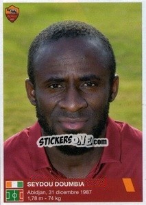 Sticker Seydou Doumbia - AS Roma 2014-2015 - Erredi Galata Edizioni