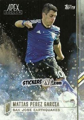 Cromo Matias Perez Garcia - MLS 2015 APEX - Topps