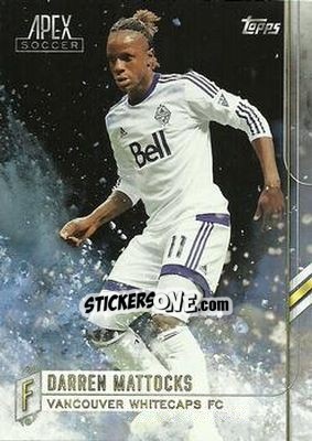 Sticker Darren Mattocks - MLS 2015 APEX - Topps