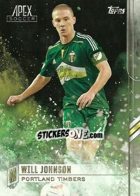 Sticker Will Johnson - MLS 2015 APEX - Topps