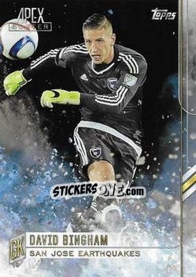 Sticker David Bingham - MLS 2015 APEX - Topps