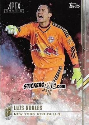 Cromo Luis Robles - MLS 2015 APEX - Topps