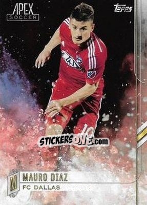 Cromo Mauro Diaz - MLS 2015 APEX - Topps