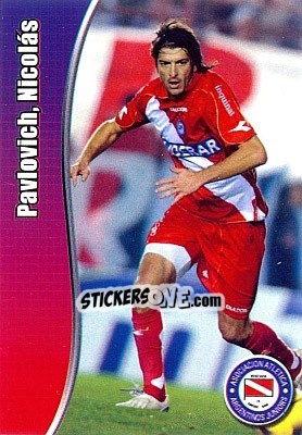 Sticker Pavlovich, Nicolás - Apertura 2008 n. K5 - Panini