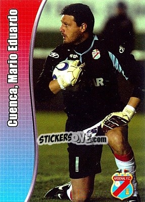 Sticker Cuenca, Mario Eduardo - Apertura 2008 - Panini