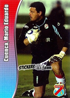 Sticker Cuenca, Mario Eduardo - Apertura 2008 n. K6 - Panini