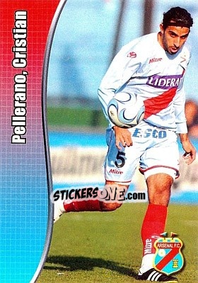 Cromo Pellerano, Cristian - Apertura 2008 - Panini