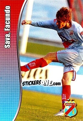 Sticker Sava, Facundo - Apertura 2008 n. K10 - Panini