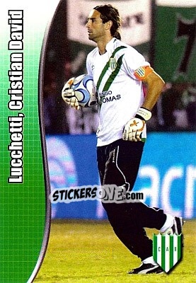 Sticker Lucchetti, Cristian David - Apertura 2008 - Panini