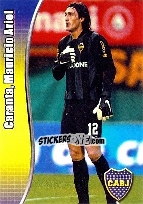 Sticker Caranta, Mauricio Ariel - Apertura 2008 n. K16 - Panini