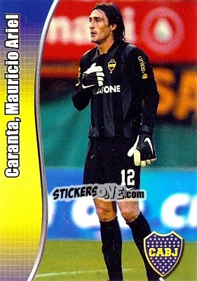 Cromo Caranta, Mauricio Ariel - Apertura 2008 - Panini