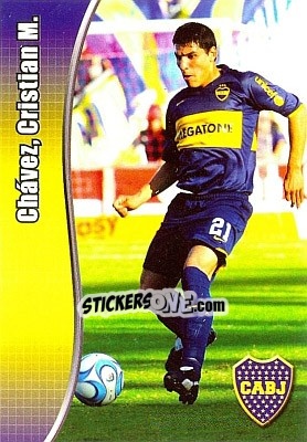 Cromo Chávez, Cristian M. - Apertura 2008 - Panini