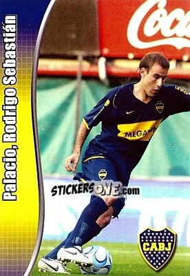 Sticker Palacio, Rodrigo Sebastián - Apertura 2008 n. K22 - Panini