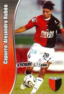 Cromo Capurro, Alejandro Rubén - Apertura 2008 - Panini