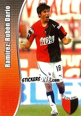 Sticker Ramírez, Rubén Darío - Apertura 2008 n. K27 - Panini