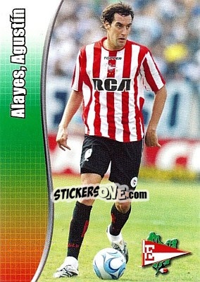 Cromo Alayes, Agustín - Apertura 2008 - Panini