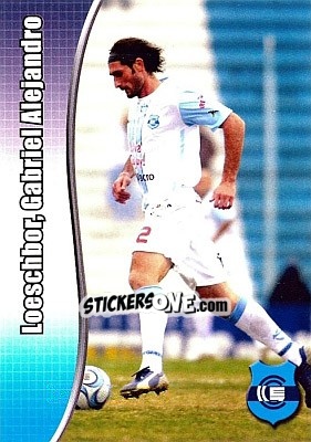 Sticker Loeschbor, Gabriel Alejandro - Apertura 2008 - Panini