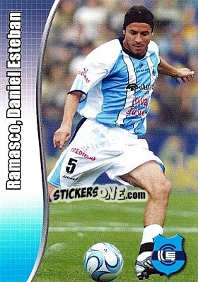 Sticker Ramasco, Daniel Esteban - Apertura 2008 n. K36 - Panini