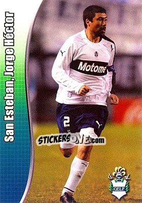 Sticker San Esteban, Jorge Héctor - Apertura 2008 n. K40 - Panini