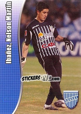 Cromo Ibañez, Nelson Martín - Apertura 2008 n. K44 - Panini
