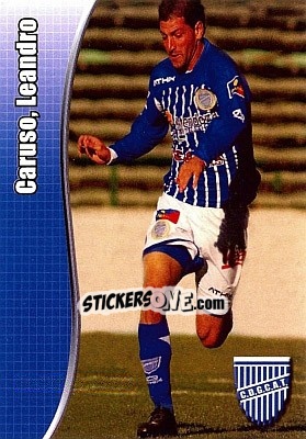 Sticker Caruso, Leandro - Apertura 2008 n. K48 - Panini
