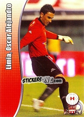 Cromo Limia, Oscar Alejandro - Apertura 2008 - Panini