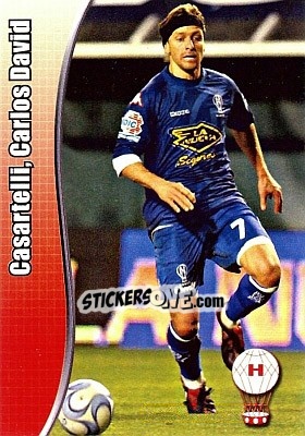 Cromo Casartelli, Carlos David - Apertura 2008 - Panini