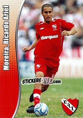 Sticker Moreira, Ricardo Ariel - Apertura 2008 n. K56 - Panini