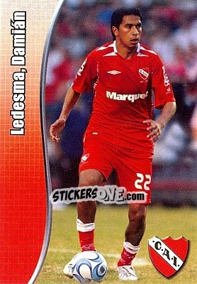 Sticker Ledesma, Damián - Apertura 2008 n. K57 - Panini