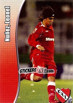 Sticker Nuñez, Leonel - Apertura 2008 n. K60 - Panini