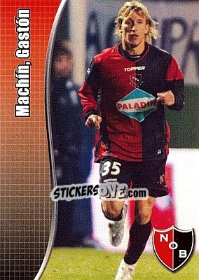 Sticker Machín, Gastón - Apertura 2008 n. K70 - Panini