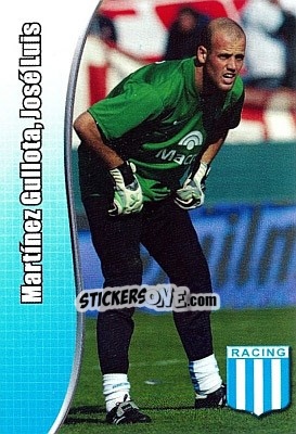 Sticker Martínez Gullota, José Luis - Apertura 2008 n. K72 - Panini