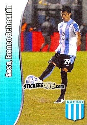 Cromo Sosa, Franco Sebastián - Apertura 2008 - Panini