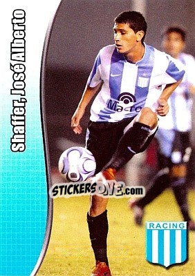 Sticker Shaffer, José Alberto - Apertura 2008 - Panini