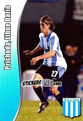 Sticker Prichoda, Lihue Darío - Apertura 2008 n. K76 - Panini