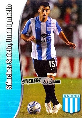 Figurina Sánchez Sotelo, Juan Ignacio - Apertura 2008 - Panini