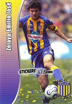 Sticker Zelaya, Emilio José - Apertura 2008 n. K91 - Panini