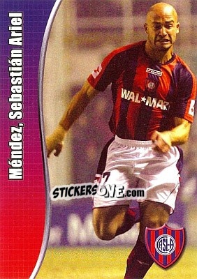 Sticker Méndez, Sebastián Ariel - Apertura 2008 n. K94 - Panini