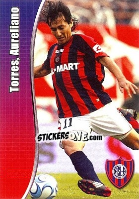 Sticker Torres, Aureliano - Apertura 2008 - Panini