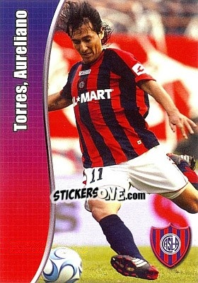 Sticker Torres, Aureliano - Apertura 2008 n. K95 - Panini